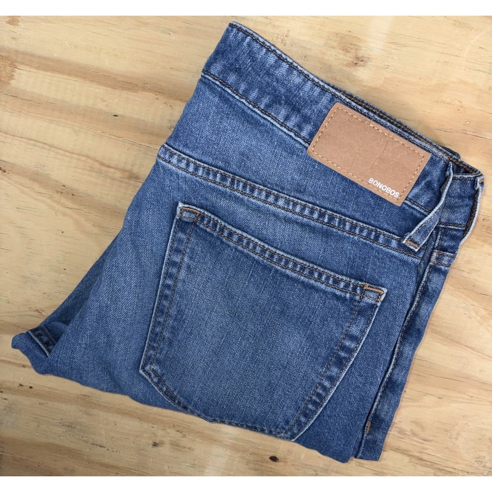 Bonobos Jeans Mens 31x32 Athletic Fit Denim Modern Casual City‎ Medium Wash